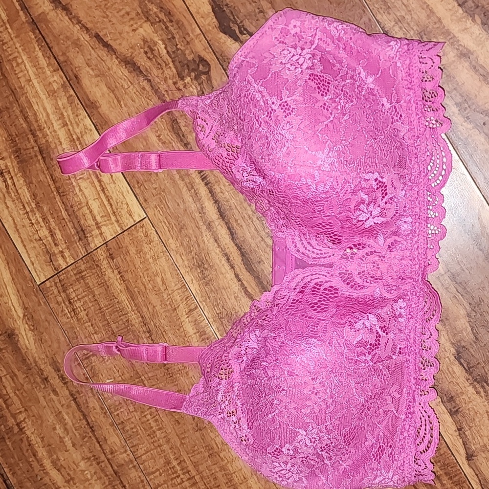 Bali Pink Lace Bra